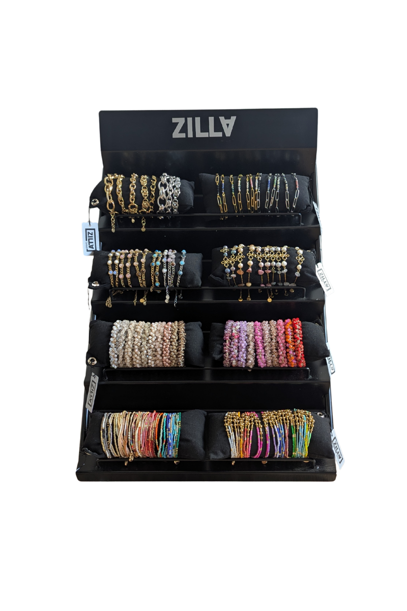 Gratis sieraden display