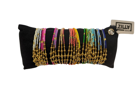 ZILLA Armband Stainless Steel met Kraaltjes (30 stuks)